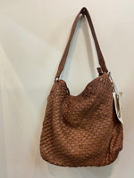 Ivy Sac Leather Bag - Oak