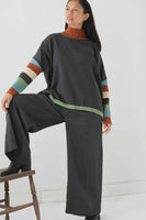 Ollie Linen Pants - Carbon