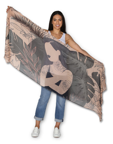 The Artist Label Scarf - Leilana