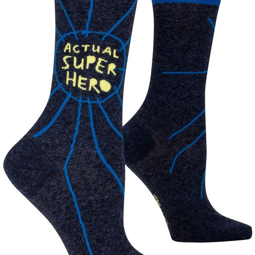Actual Super Hero Socks - Crew