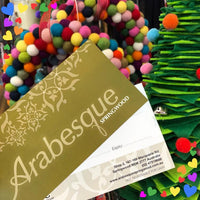 Arabesque Gift Vouchers