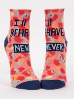 I'll Behave Never - Ankle Socks