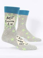 Sweary Socks Enter at Own Risk - Men's